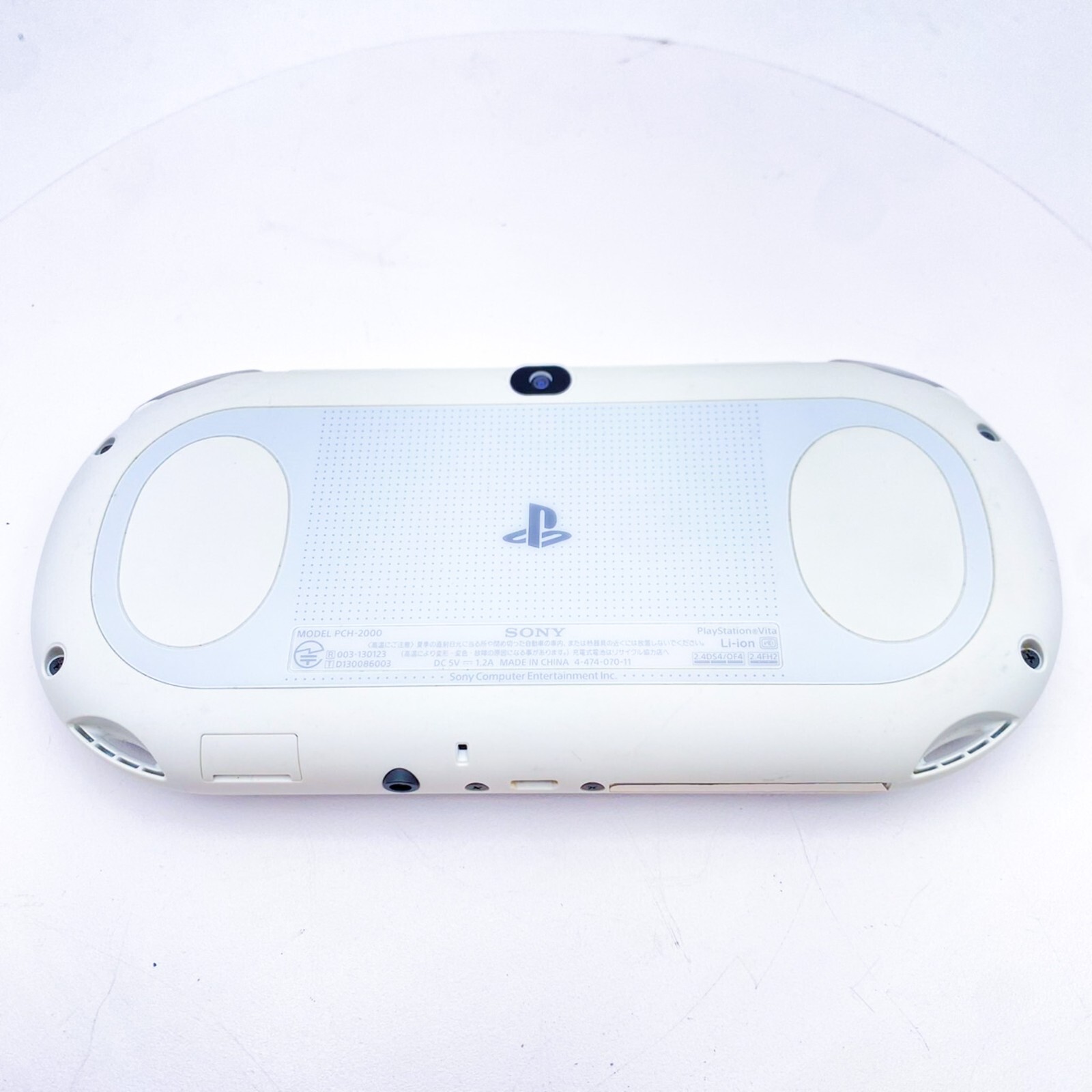 PS Vita White PCH 2000 ZA12 Console PSV Slim Good Condition Working Tested