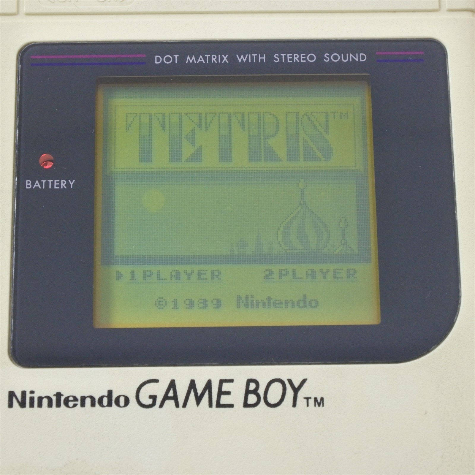 Gameboy Bros WHITE Console System DMG-01 Classic GH1796704 Nintendo CHINA gb