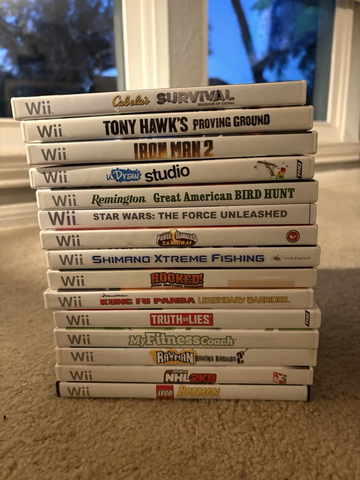 Wii Console And Games Bundle