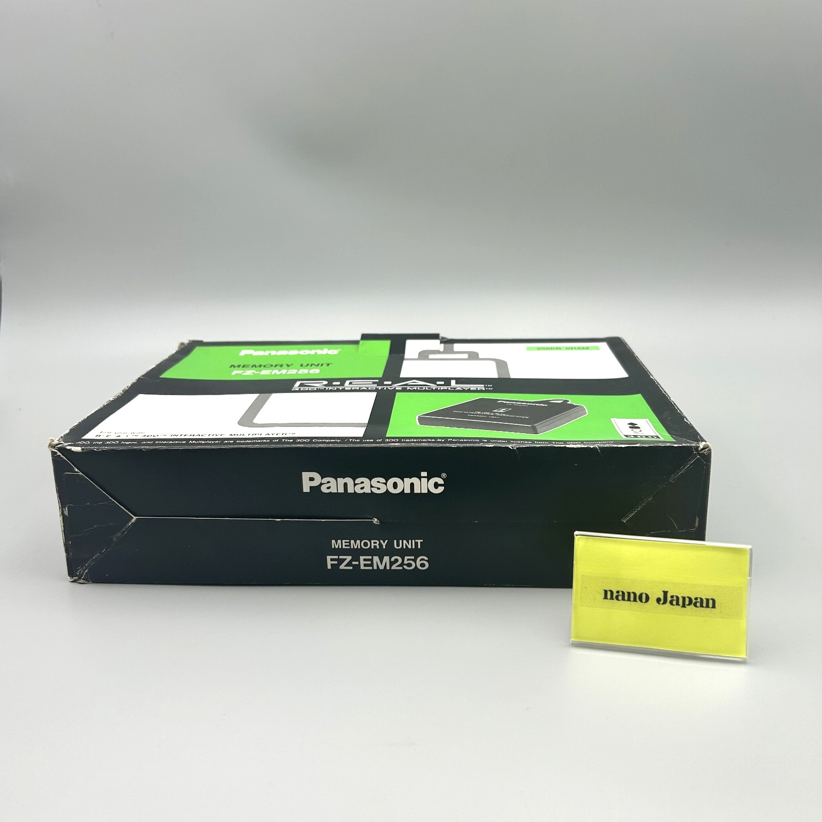 Panasonic 3DO FZ-EM256 REAL Memory Unit 256KB SRAM External Storage Boxed Japan