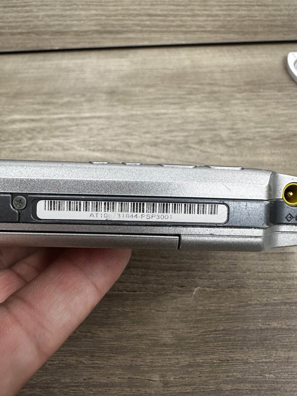 PSP-3001 Silver w/ Game-Memory Card, Charger, & Battery-Tested