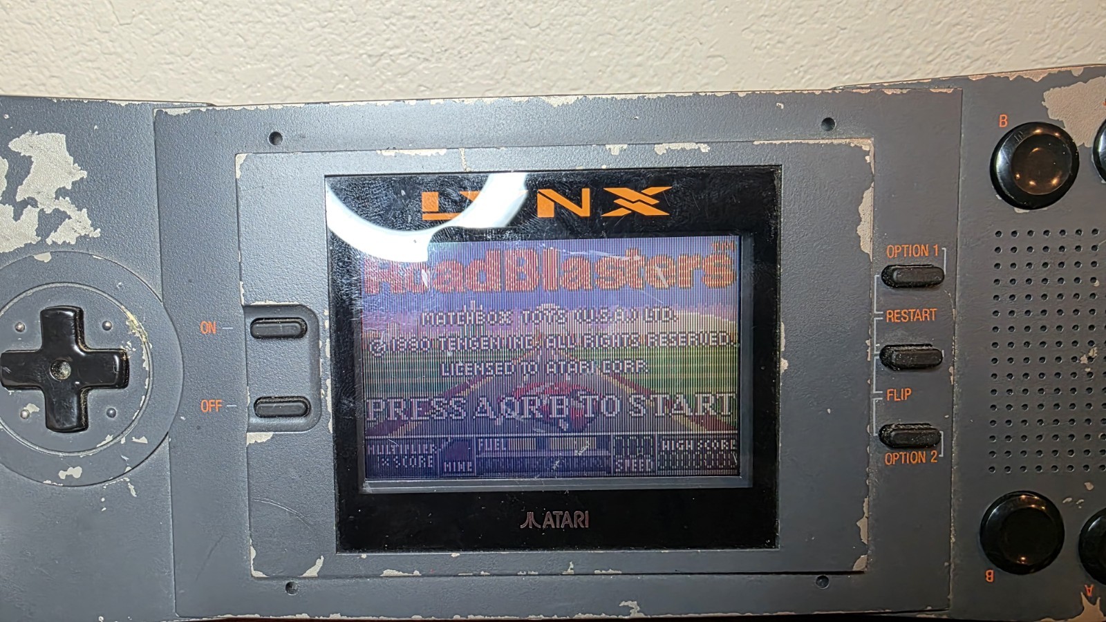 Atari Lynx Handheld Console PAG-0201 Tested And Working See Demo Video!