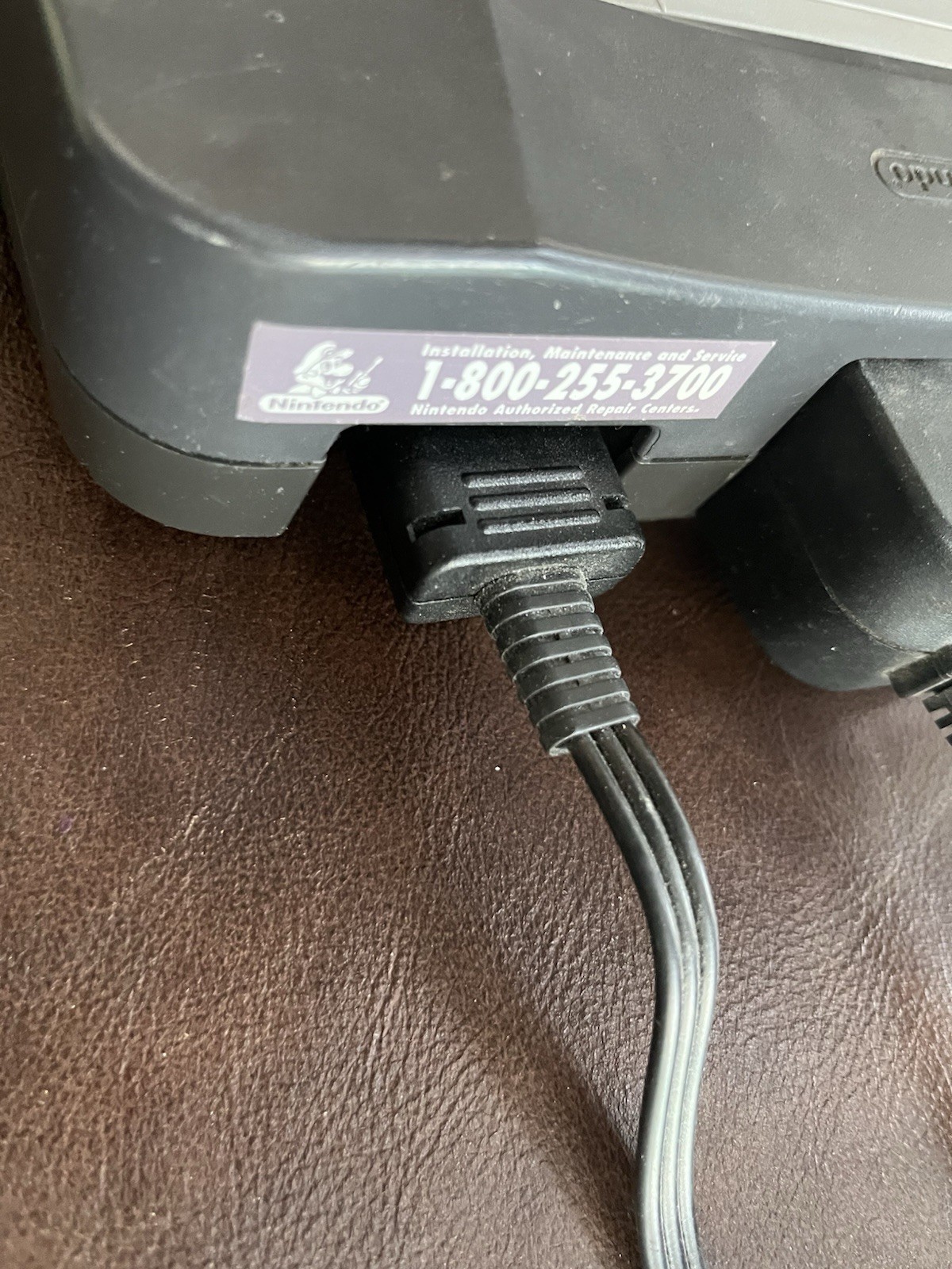 Nintendo 64 Home Console Gray Component RCA Multiplayer Reset Button