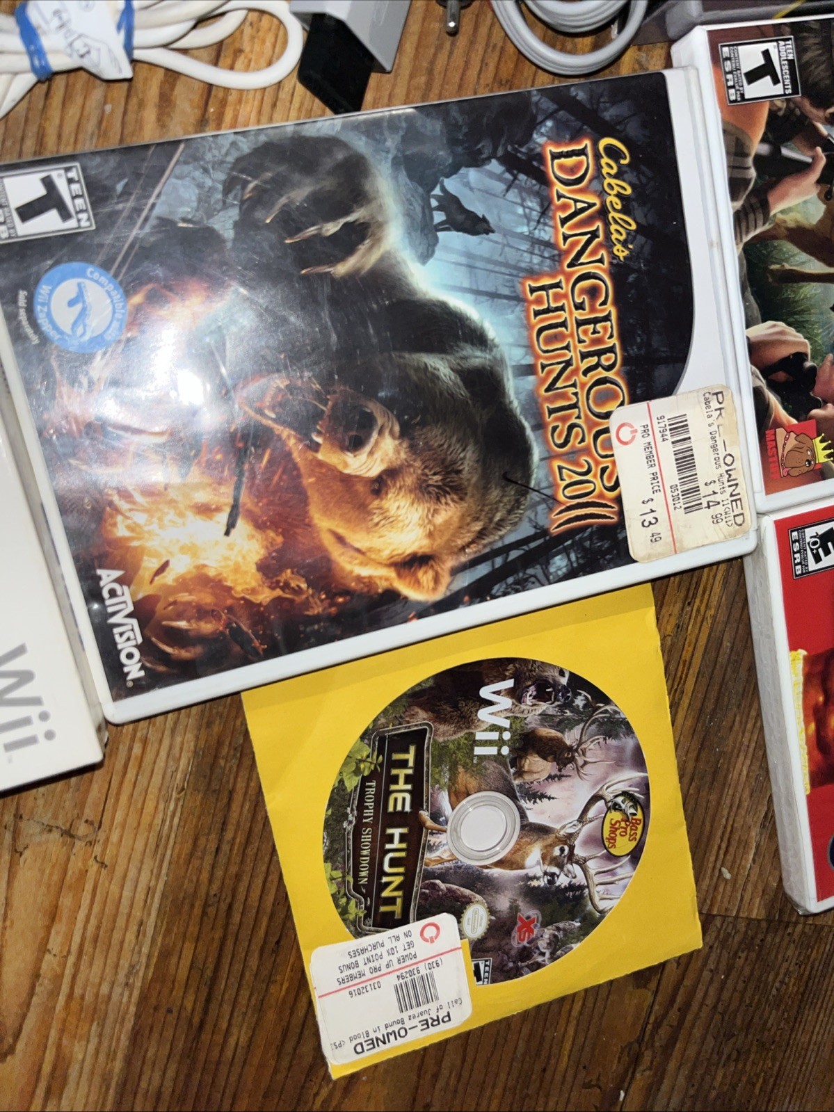 Nintendo Wii GameCube Compatible Deer Drive Cabelas Bundle Hunting RVL-001
