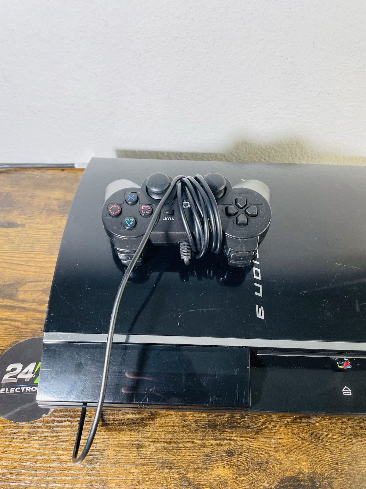 Sony PlayStation 3 PS3 Black Backwards Compatible 1080p HDMI YLOD FOR PARTS READ