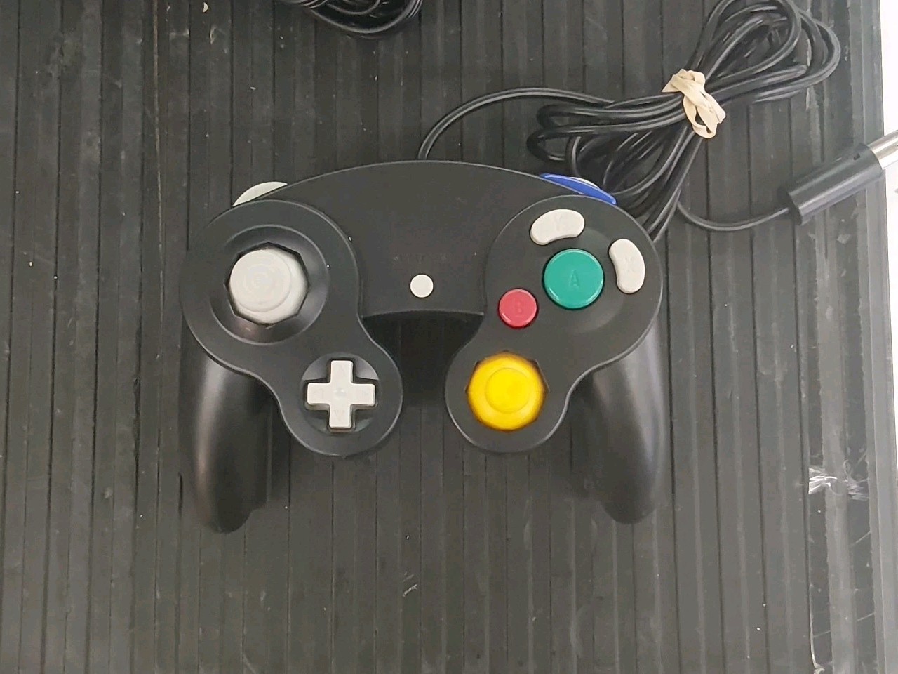Nintendo GameCube DOL-001 Gaming System – Indigo – With Controller And Cords