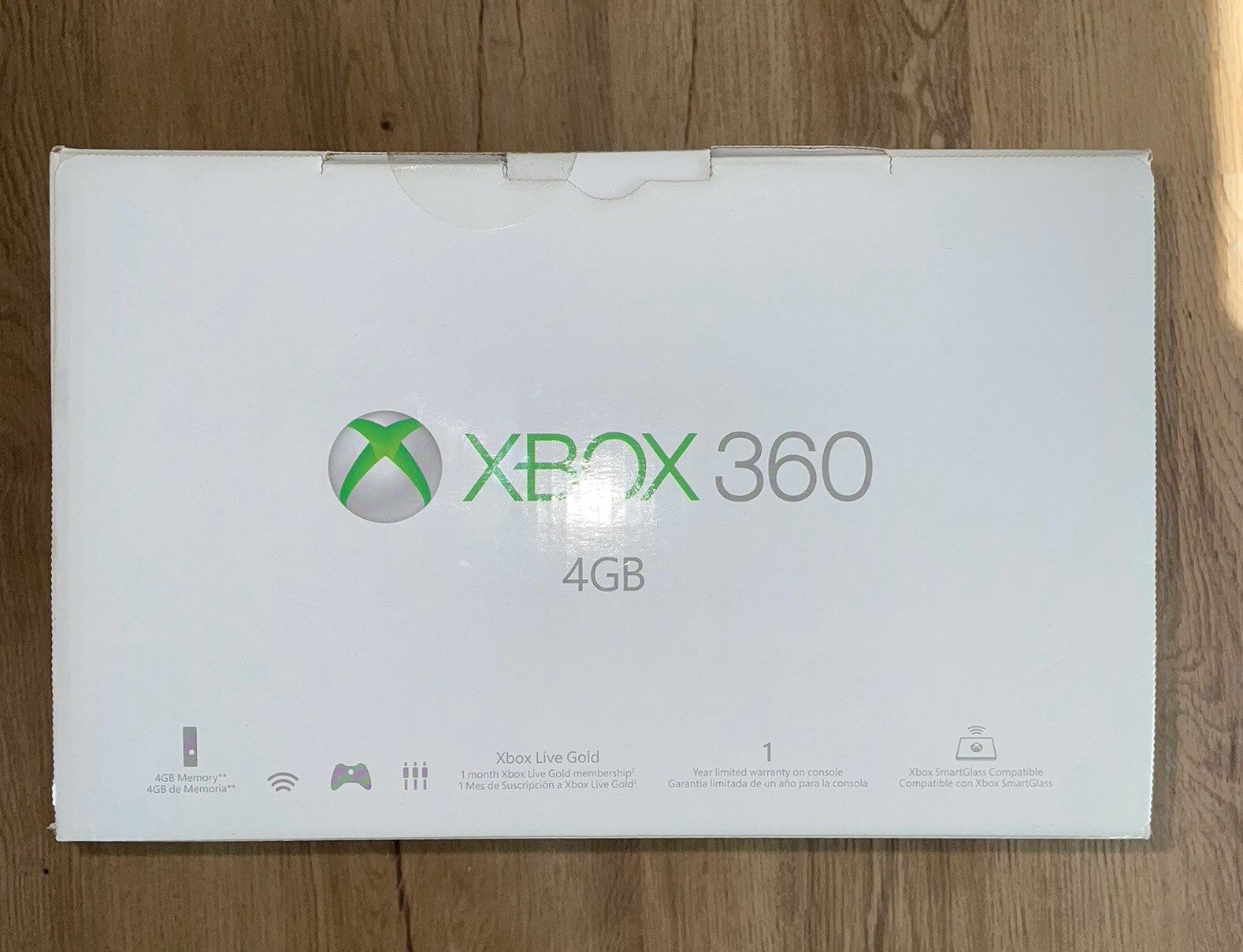 RARE! NEW!! Microsoft Xbox 360 E 4 GB Black Mod 1538 Factory Sealed Console