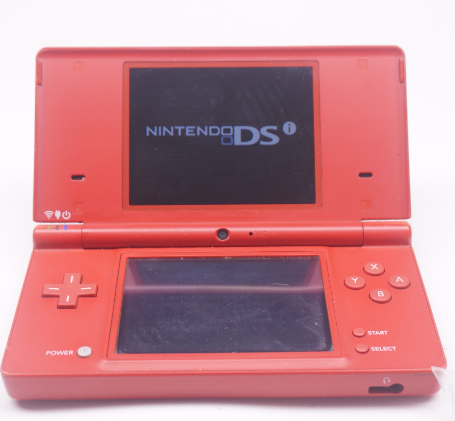 Nintendo DSi Red Console Only Tested US Model English Works Handheld System Used