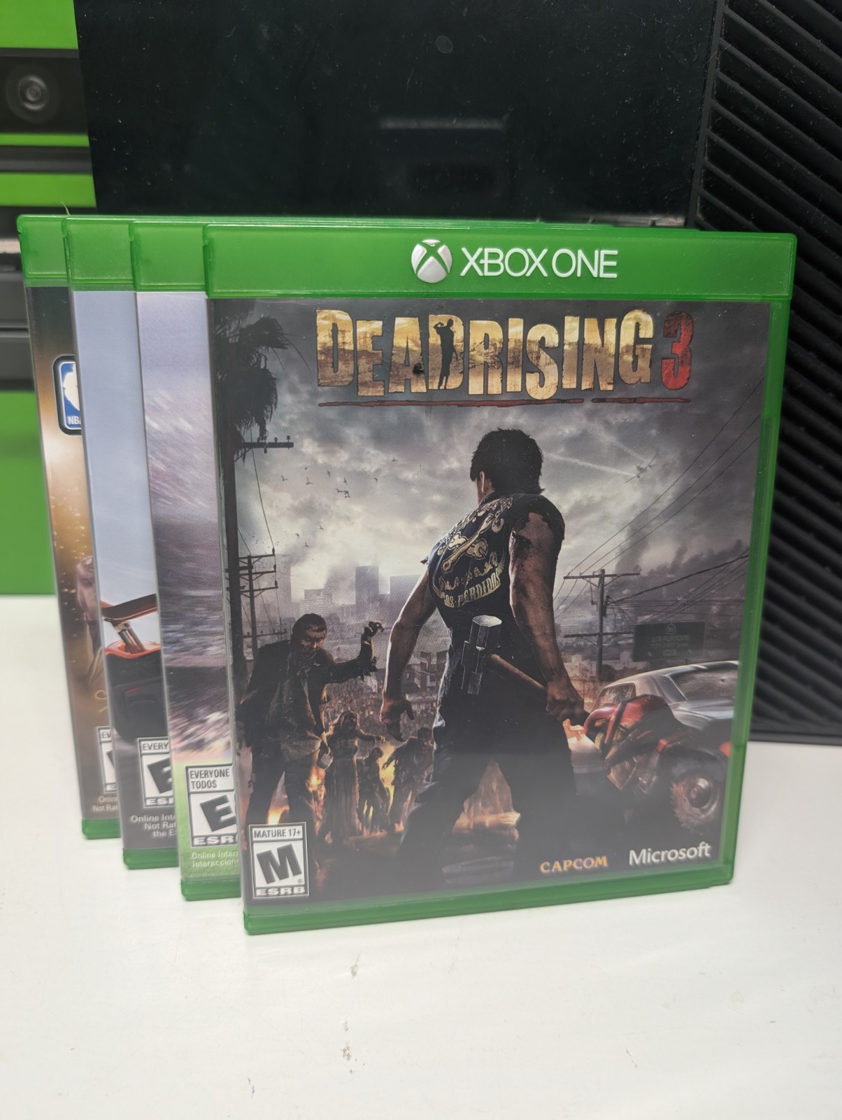 Microsoft XBOX ONE 1540 Console With 4 Games Power Cord Kinect Sensor