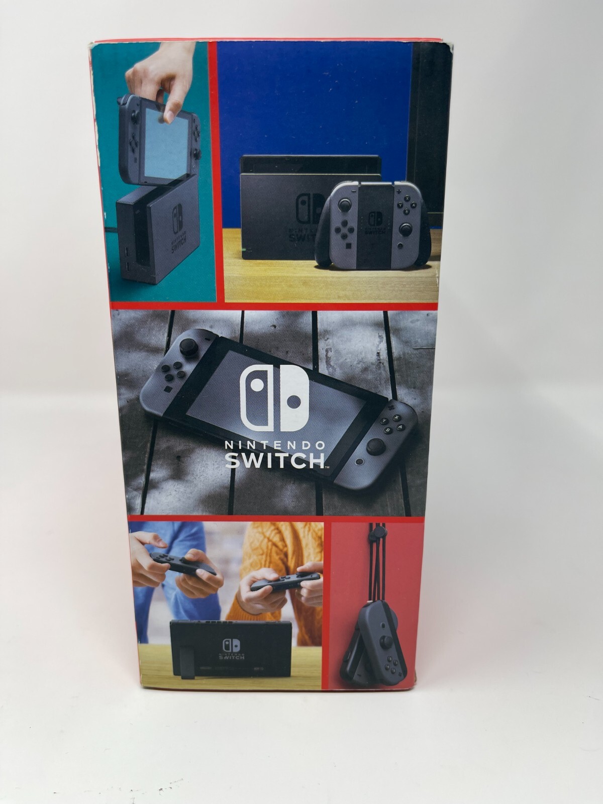 Nintendo Switch Home Game System Console HAC-001(-0) with Gray Joy‑Con HADSKAAAA