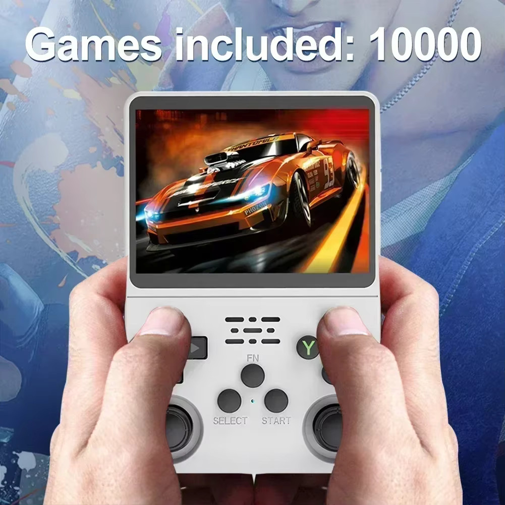 R36S Retro Handheld Video Game Console Linux System 3.5 Inch IPS Screen