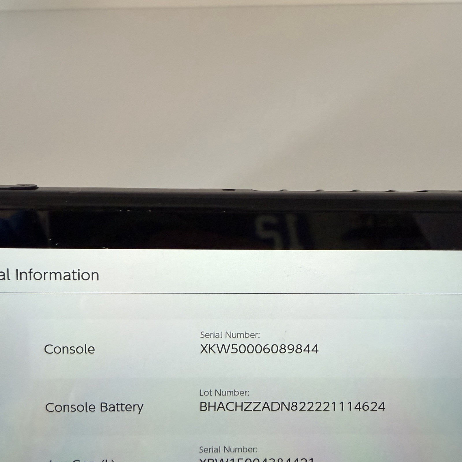 Nintendo Switch Handheld Console ONLY (HAC-001(-01) – Black Tested Works