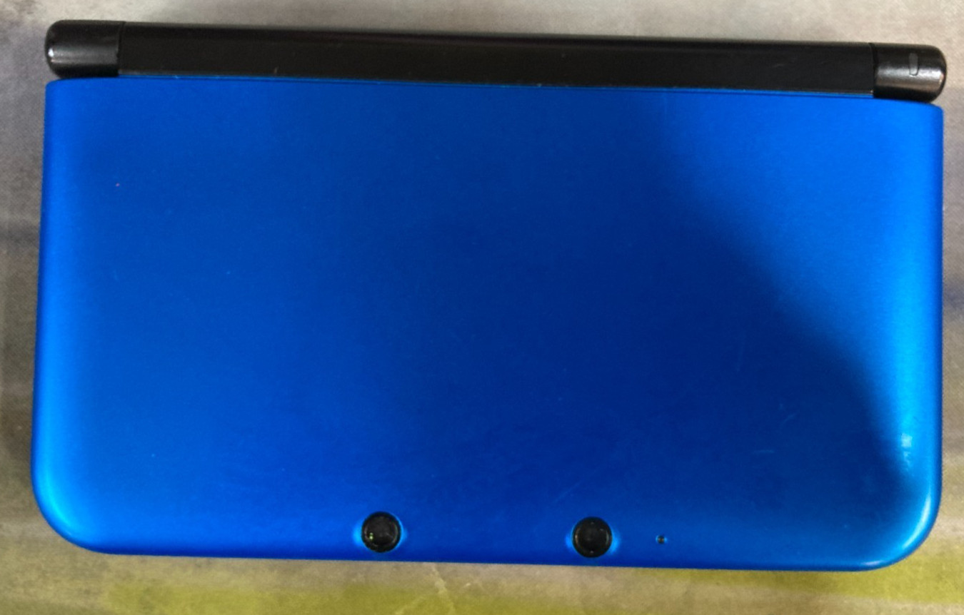 Japanese Nintendo 3DS XL LL Blue x Black – Free Shipping