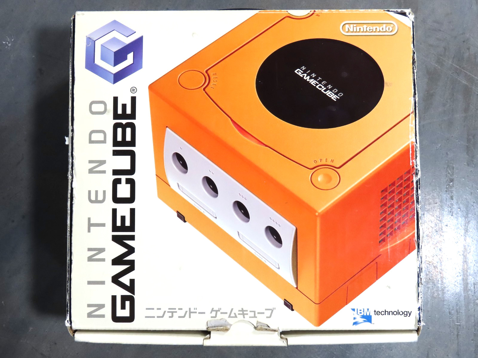 Nintendo GameCube Console CIB Orange Spice RECAPPED, USA REGION