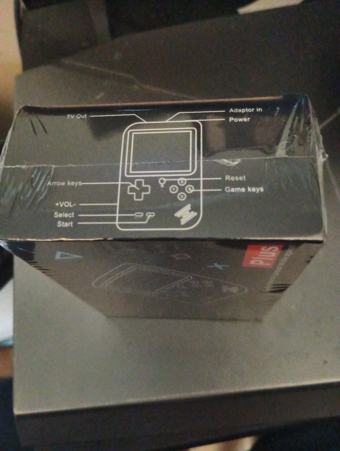 Game Box Plus Handheld Console – Retro Gaming System w/ Preloaded Games NIB