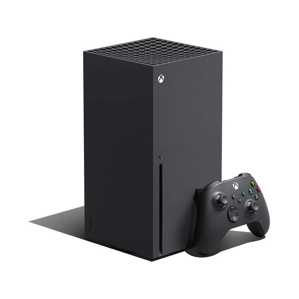 Microsoft Xbox Series X 1TB Black 4K UHD Blu-Ray Console w/ Controller & Cable