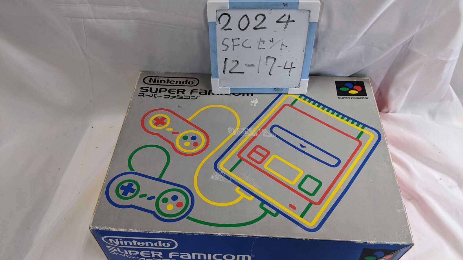 Nintendo Super Famicon SNES Console complete in Box excellent Condition 12-7-4