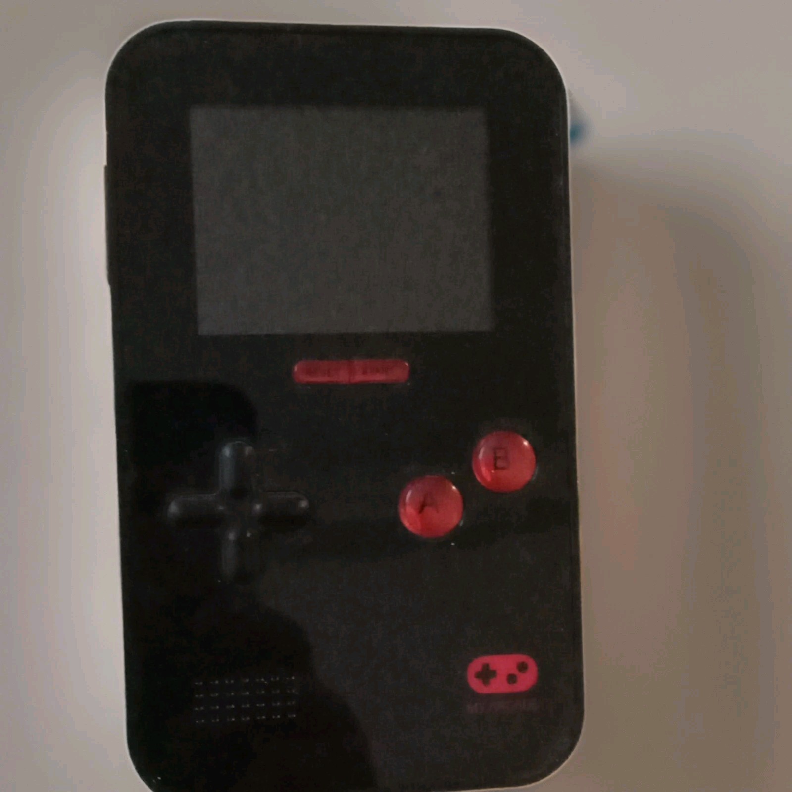 My Arcade Go Gamer Portable Handheld Game Console System, Black/Red