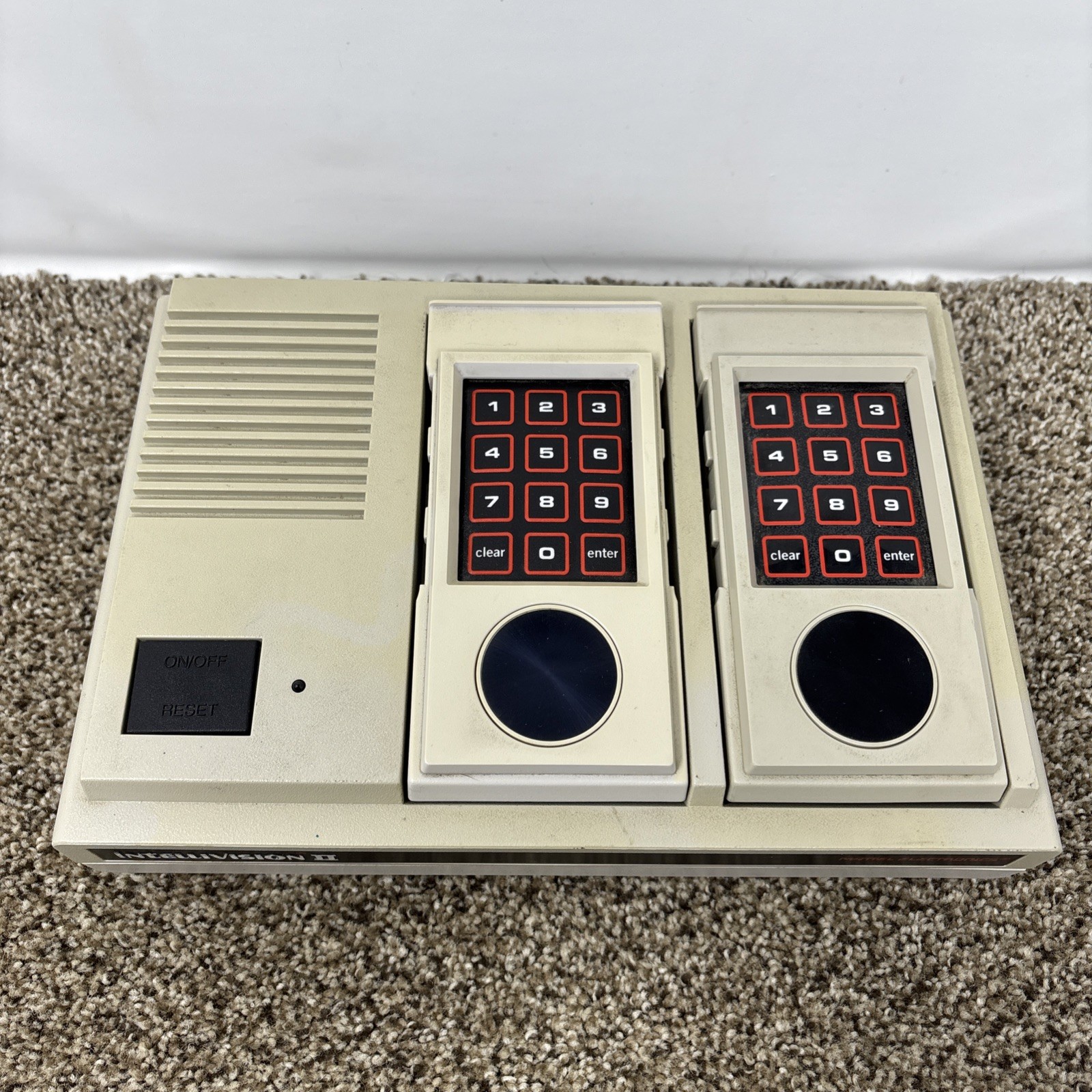 Mattel Intellivision II Console Bundle With Games And Cables Tested