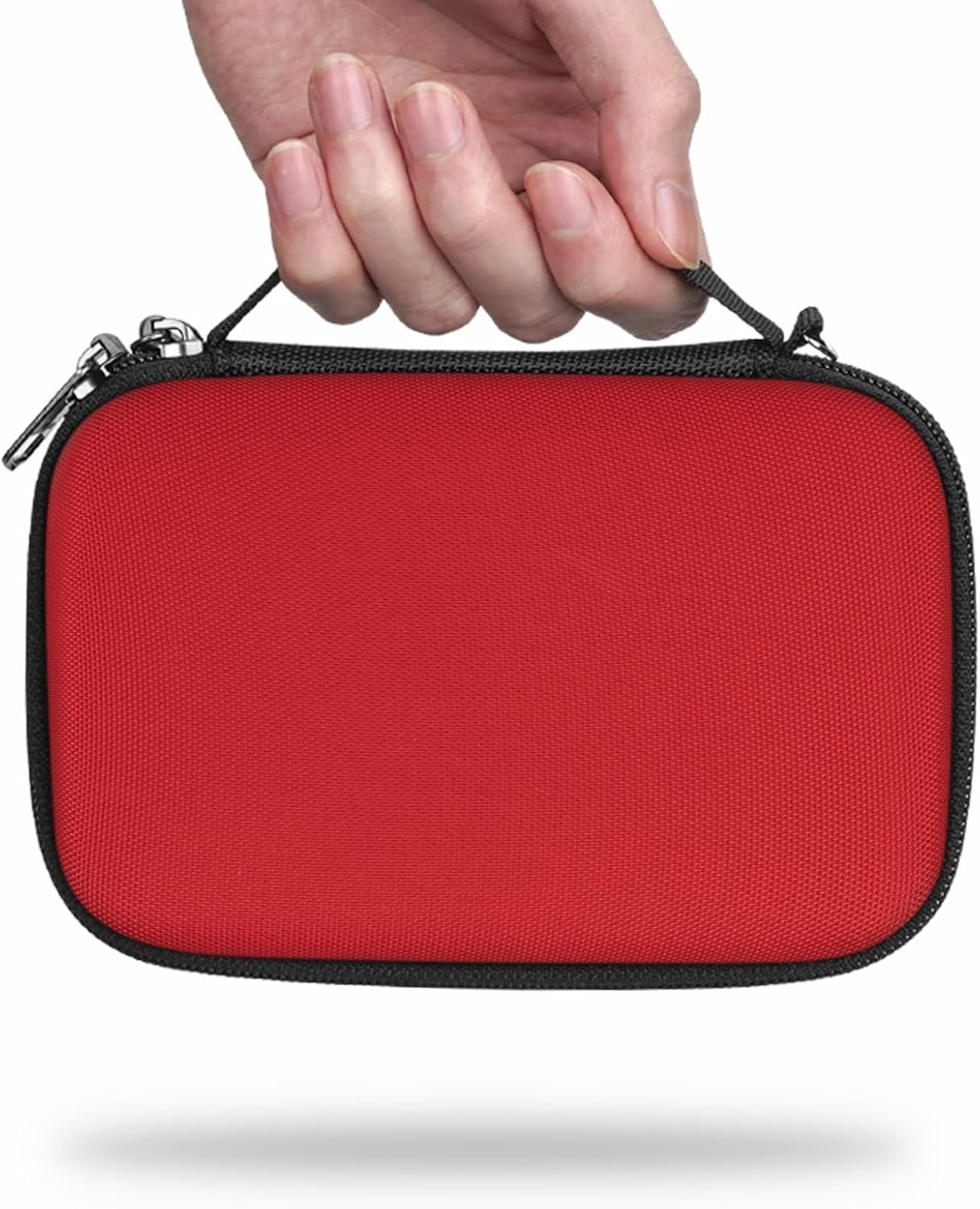 Red Handheld Game Console Carrying Case – Dustproof & Waterproof Shell