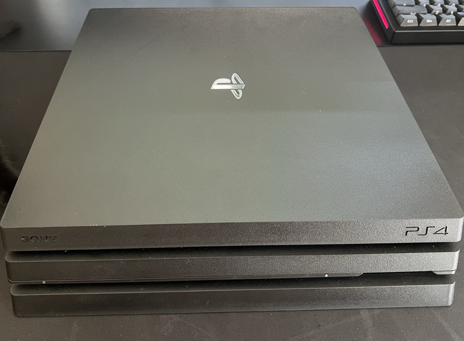 Sony PlayStation 4 Pro Black Console CUH-7215B for Parts/Repairs No HDD