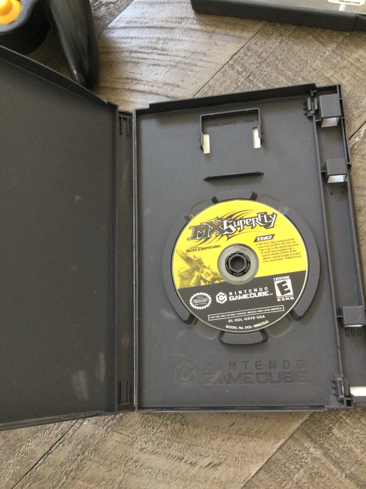 Nintendo GameCube Bundle, 3 Games, 1 OEM Controller Tested. Burnout Tiger Woods