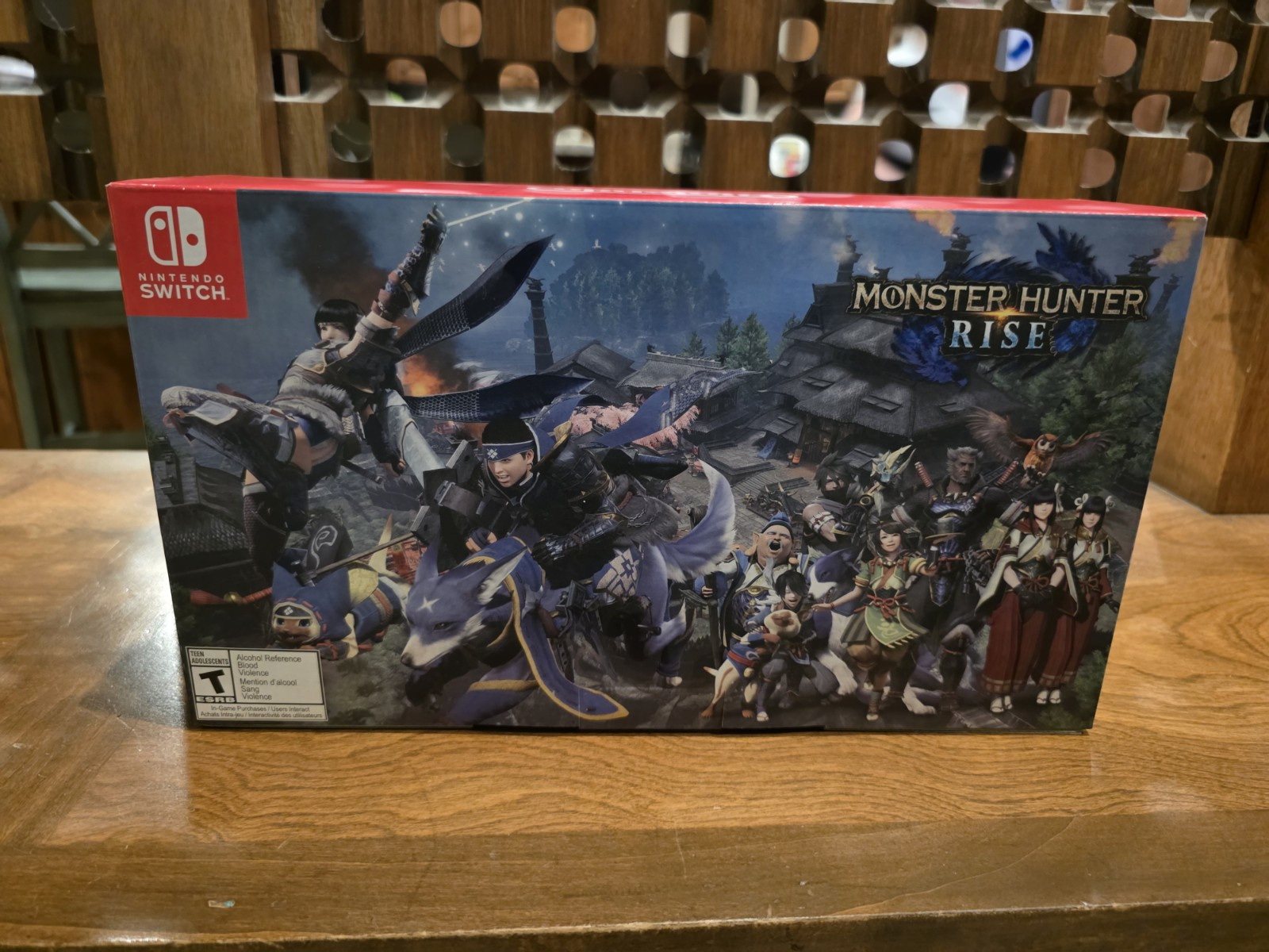 Nintendo Switch Monster Hunter Rise Console W/Game Deluxe Edition