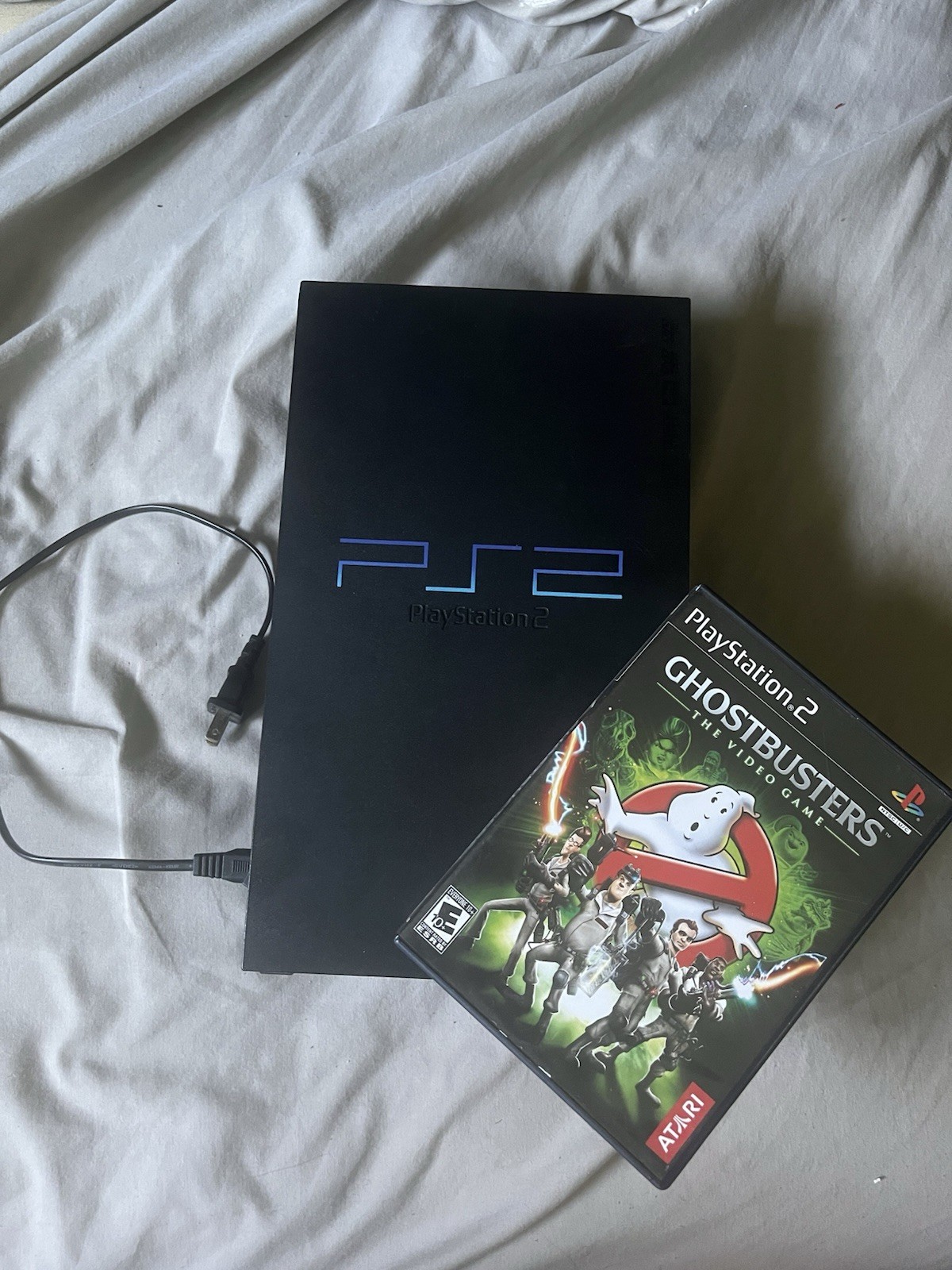 Sony PlayStation 2 PS2 SCPH-35001 FAT Console w ghostbusters the video game