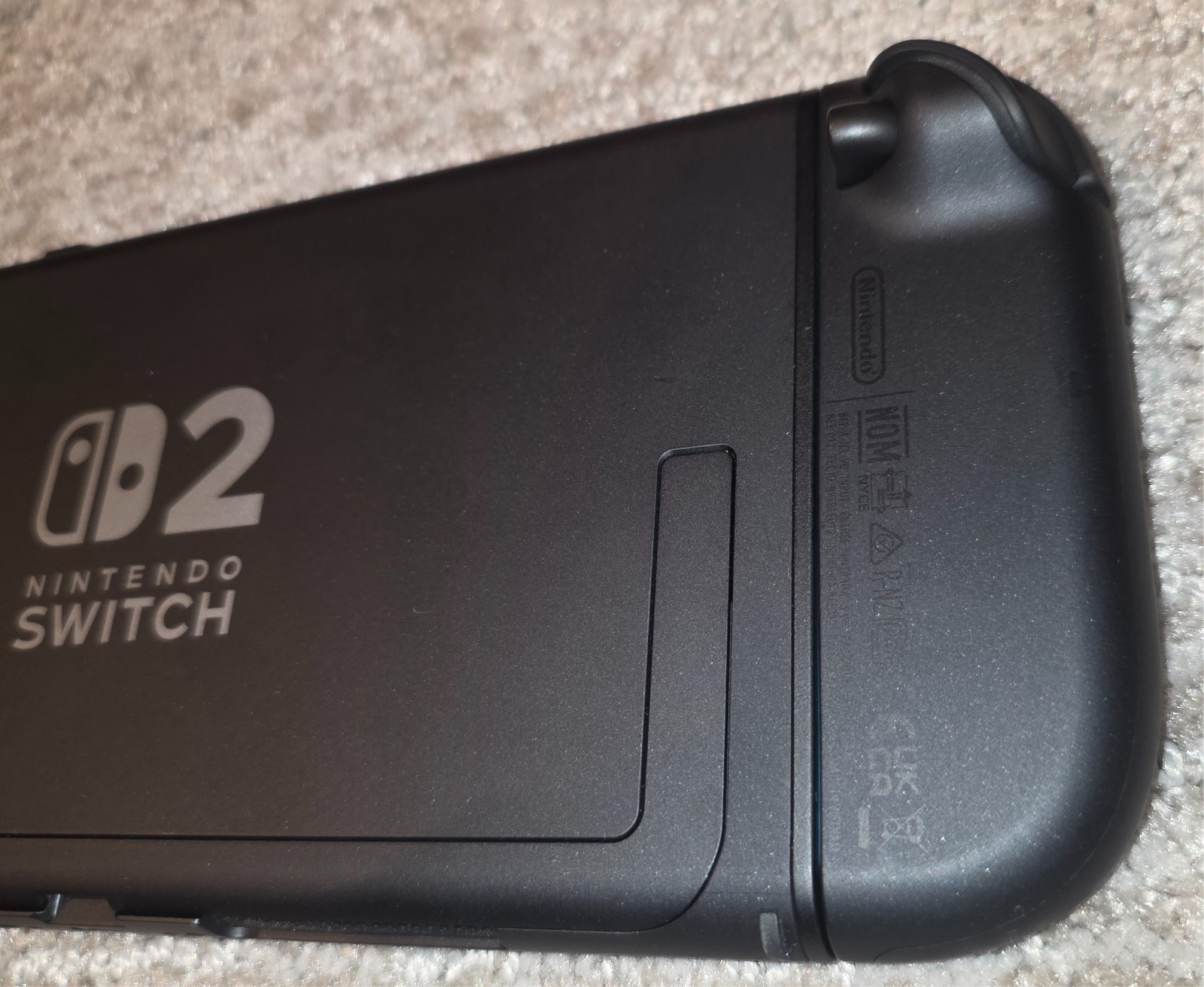 Nintendo Switch 2 with Original Box, dock, charging cable, controller grip