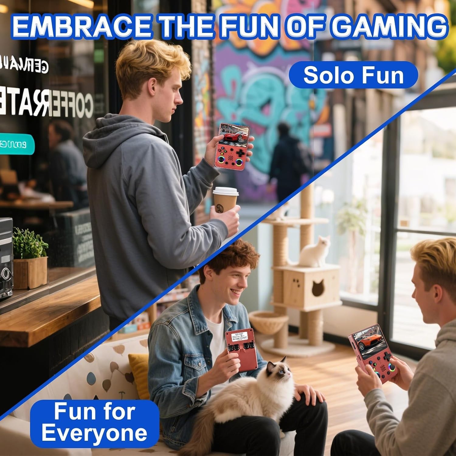 RG36PRO Video Game Console – Lightweight, Ergonomic Design for Play Anywhere