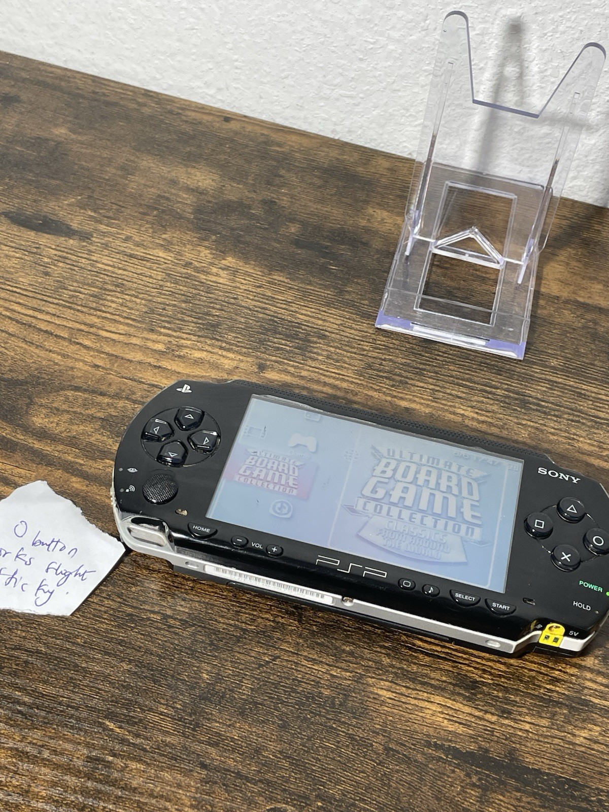 Sony PSP-1000 PlayStation Portable Handheld System Black Wi-Fi TESTED WORKS READ