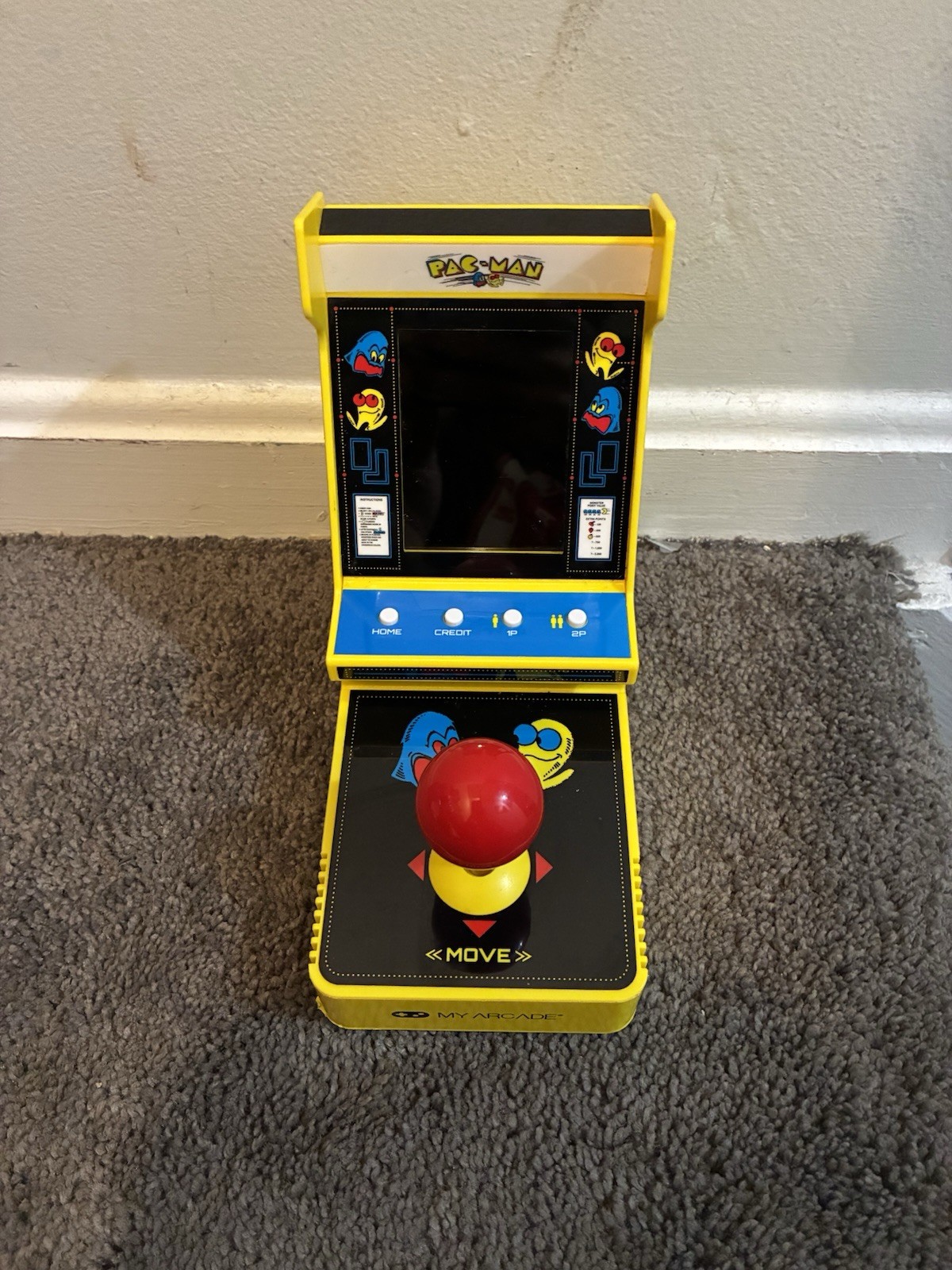 My Arcade Pac-Man Joystick Player Officially Licensed Portable Retro Video Game