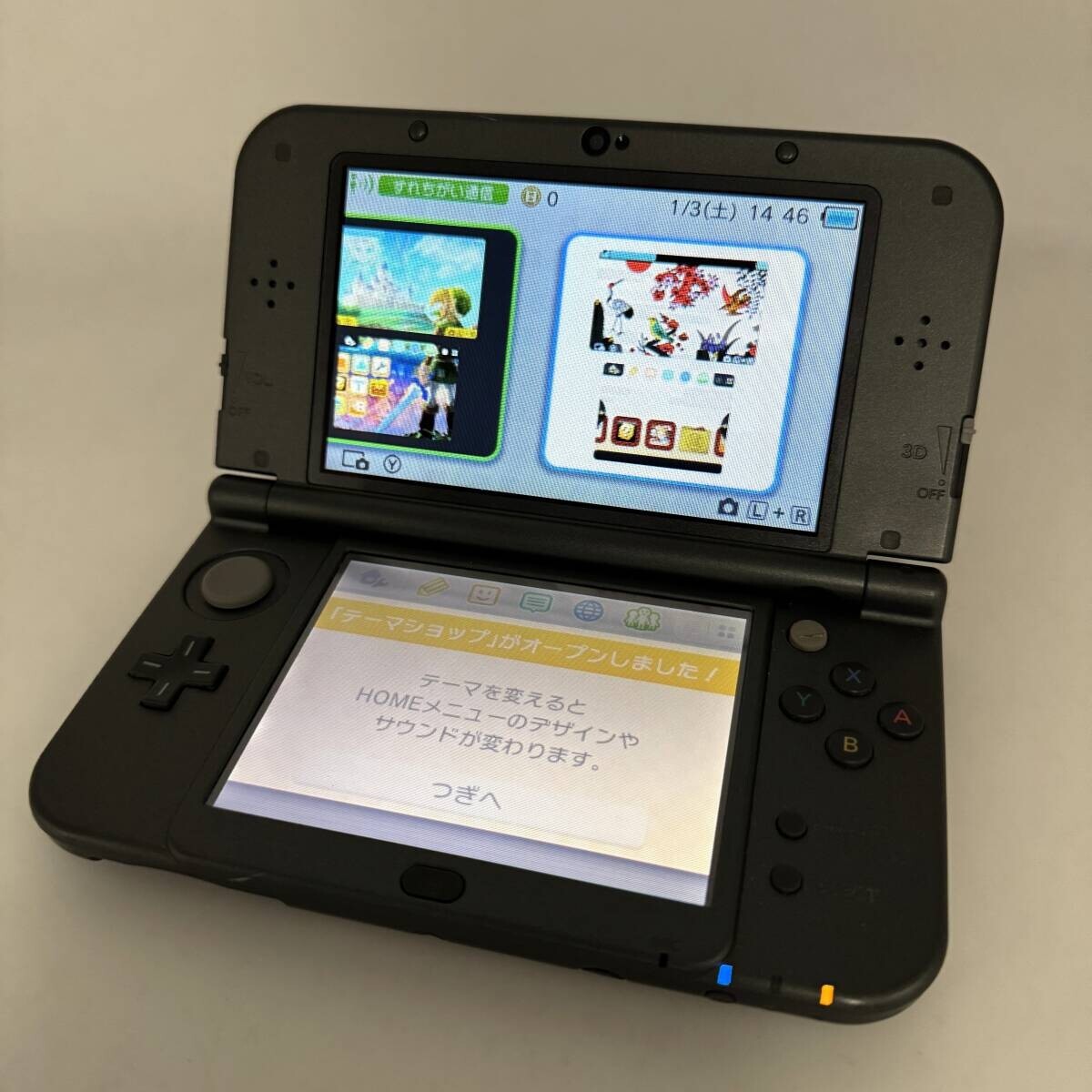 New Nintendo 3DS LL Metallic Black Japanese ver Console