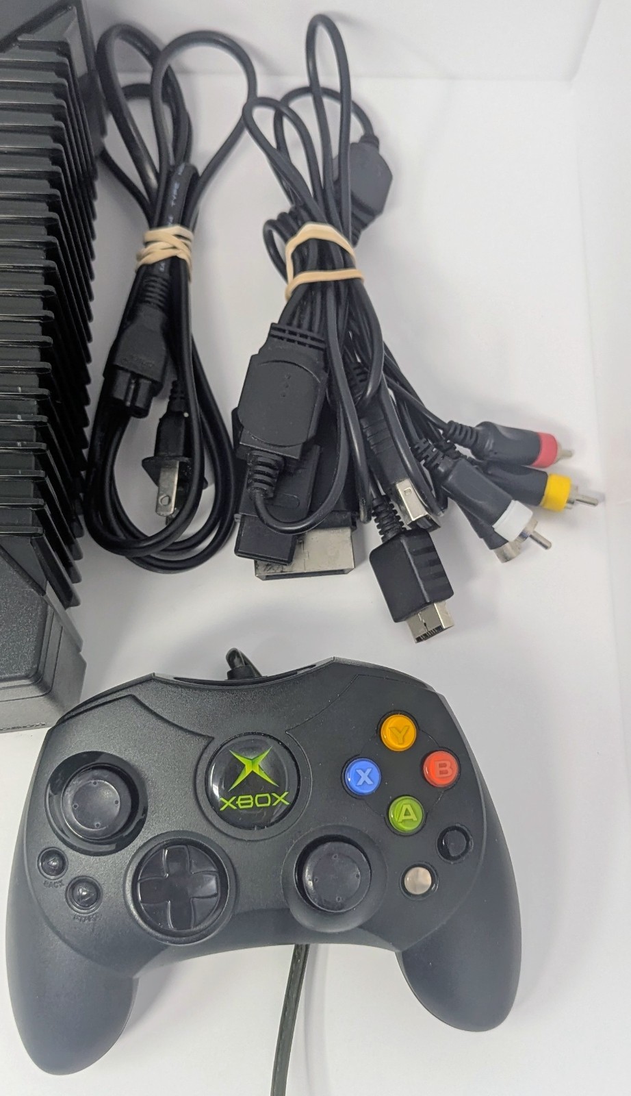 Microsoft Original Xbox Console Bundle w/ 10 Games – NFL Street, XIII – Tested!