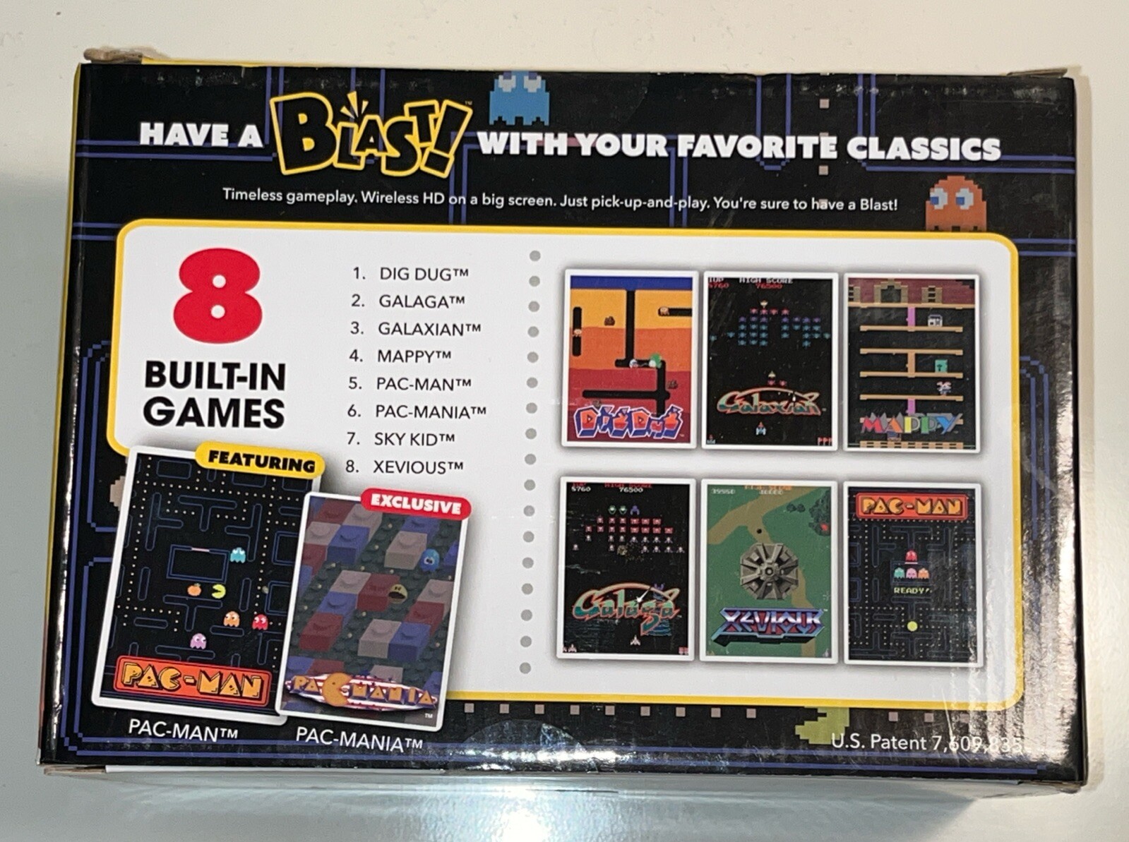 ATARI NAMCO Flashback Blast SEALED! AtGames HDMI 8 Games*Pac-Man*Dig Dug*Galaga 
