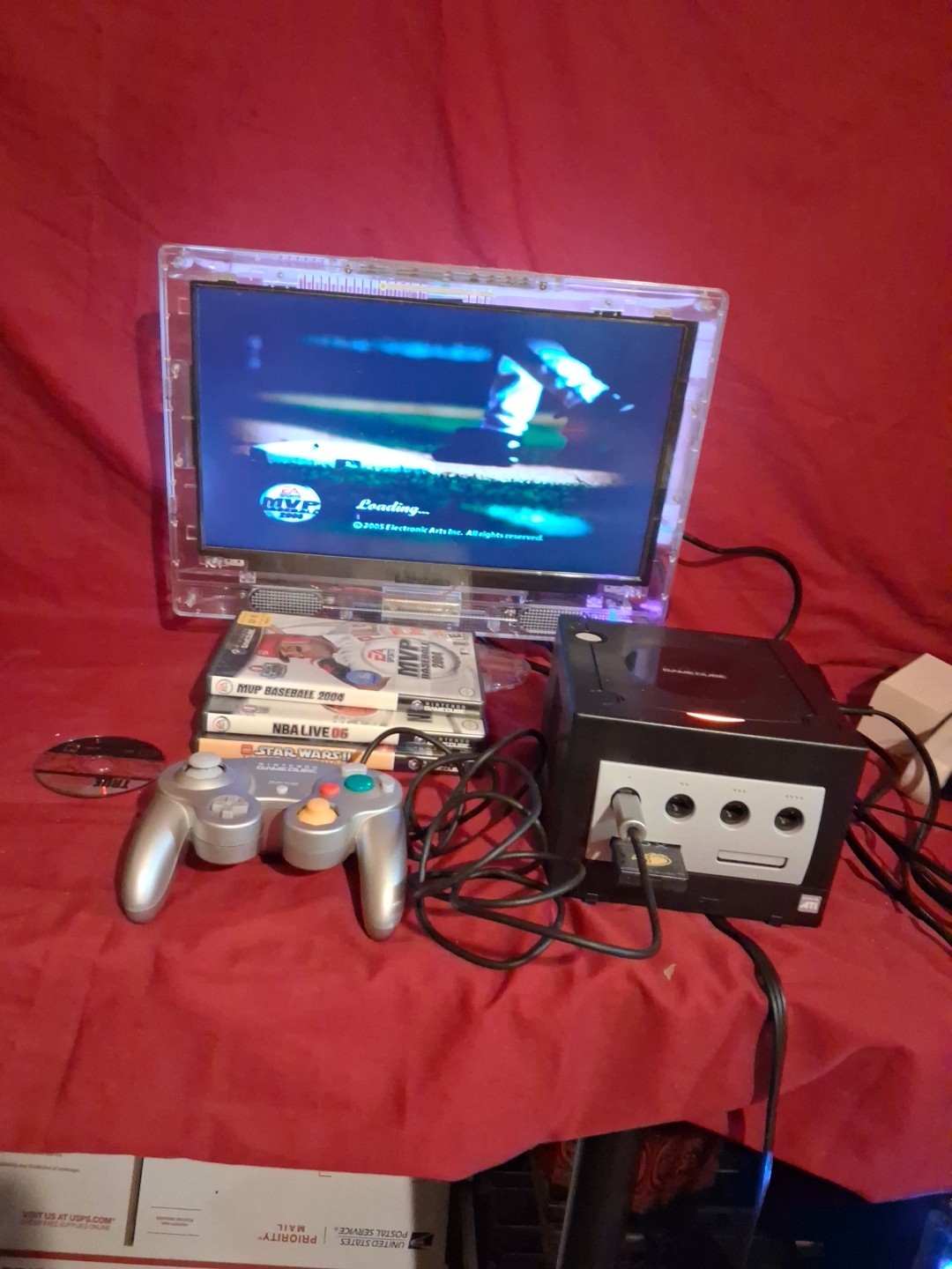 Nintendo DOL-001 GameCube Console 1 Controller 1 Memory Cards 5 Games Tested