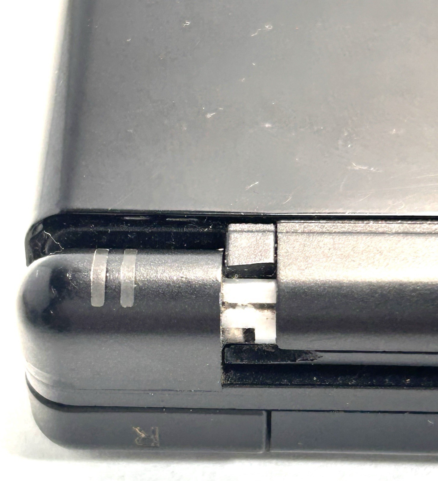 Nintendo DS Lite Black Handheld Console w/ Charger & Stylus • Tested Read