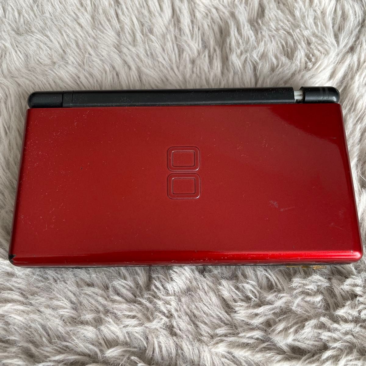 Nintendo DS Lite Crimson Black USG-001 Junk For Parts Screen Issue Japan