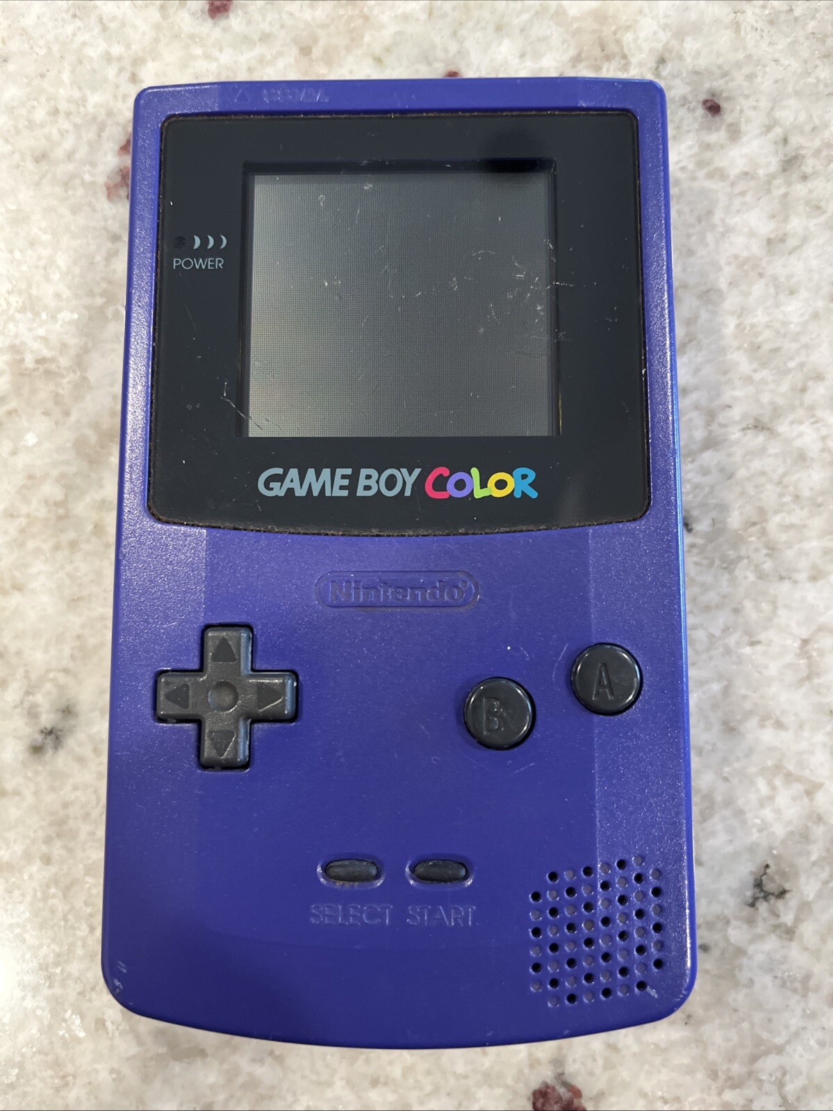 Nintendo Game Boy Color Grape Handheld System – Tested And Works!