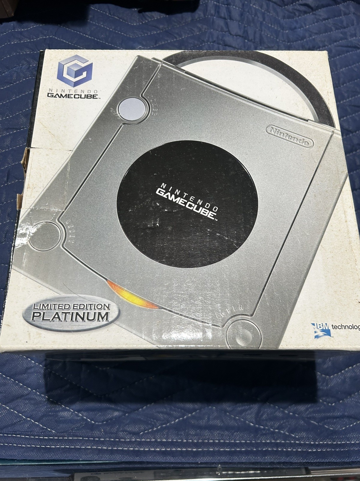 Nintendo GameCube Platinum Game System open Box