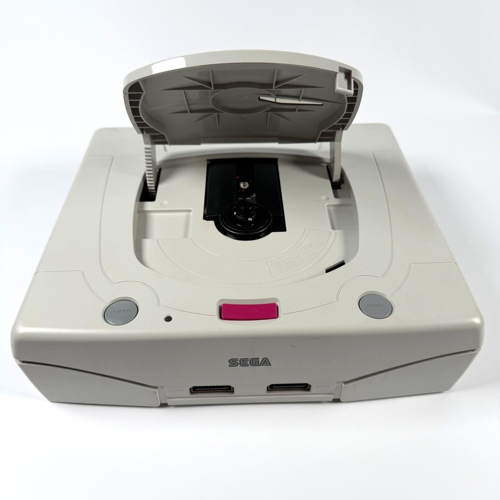 Sega Saturn Console HST-3220 (Japanese – White) Tested w/ Cords Only *US Seller*