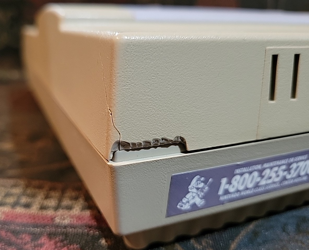 Nintendo Super NES Control Deck Console Only SNS-001 Console, Parts
