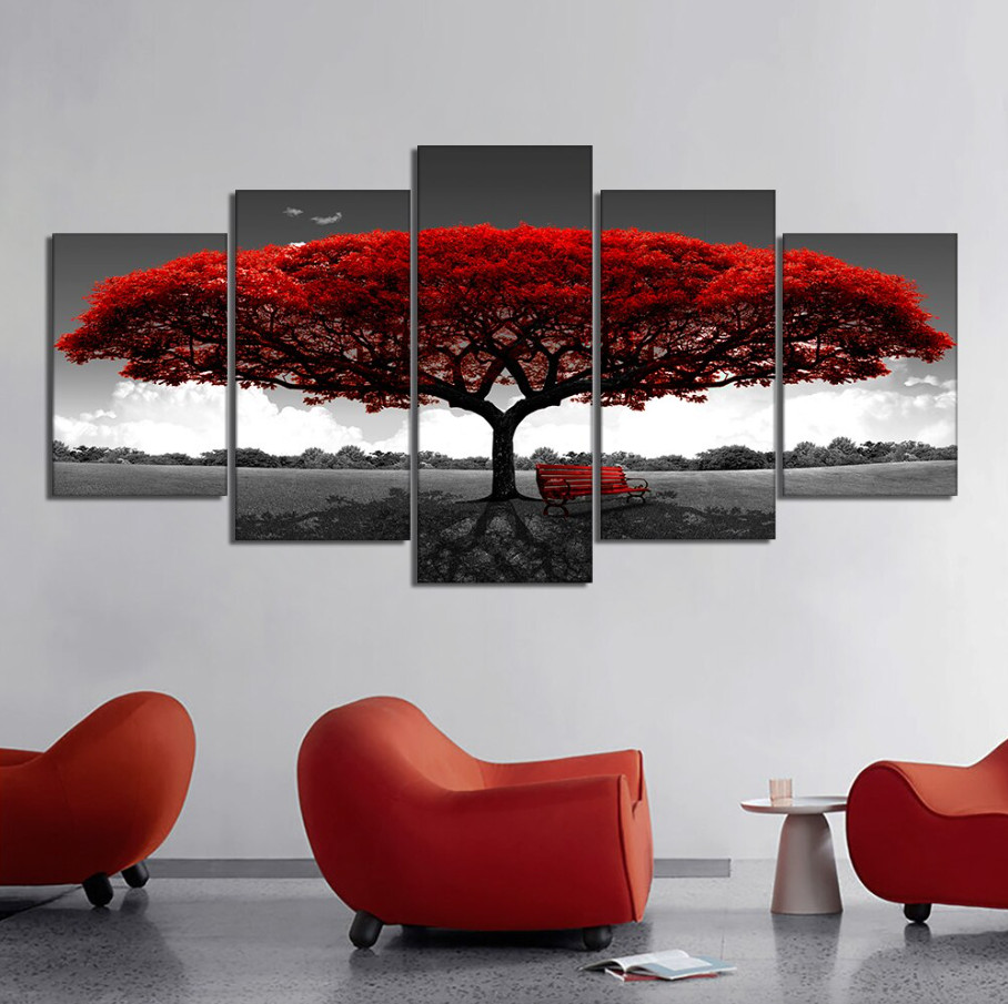 Art Canvas Wall Landscape Decor Print Room Modern Pictures Living