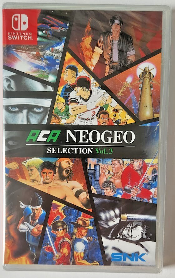 ACA NEOGEO Selection Vol. 3 (Multi-Language) Switch Brand New Sealed Special
