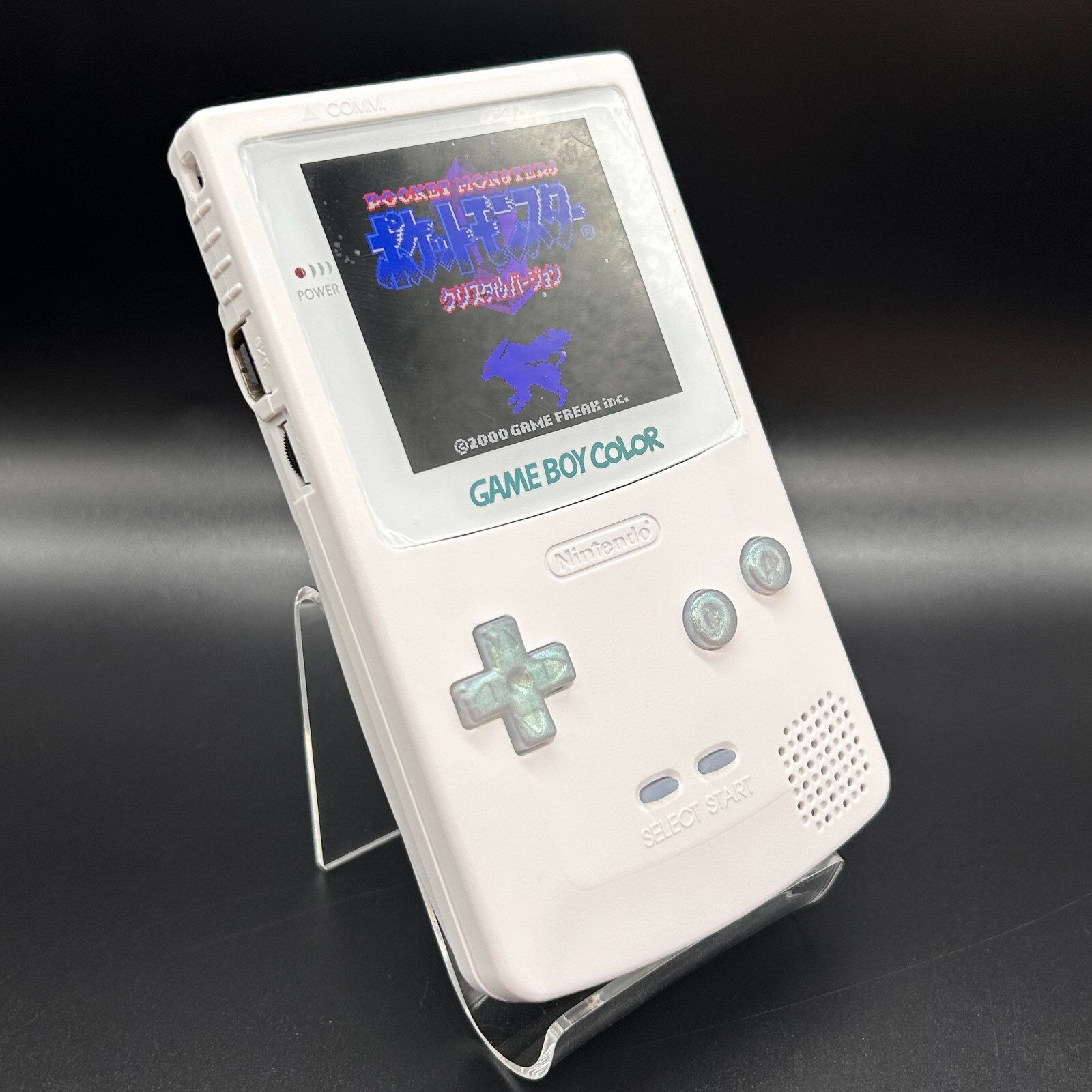 Custom Game Boy Color Console Laminated IPS Backlit Screen GBC Noise Reduction