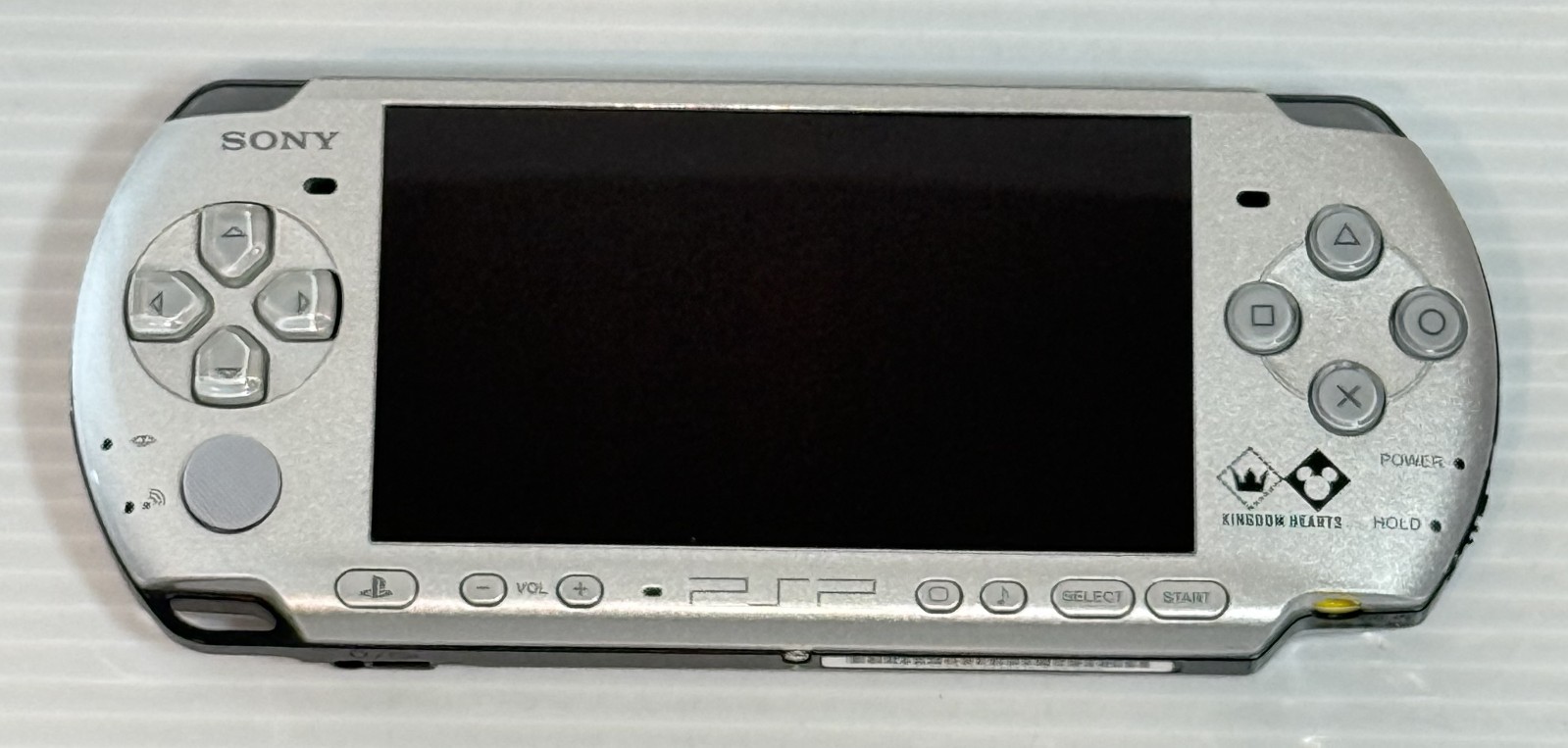 Sony PSP-3000 Console Silver Kingdom Hearts Limited Edition w/etc. – Very Good