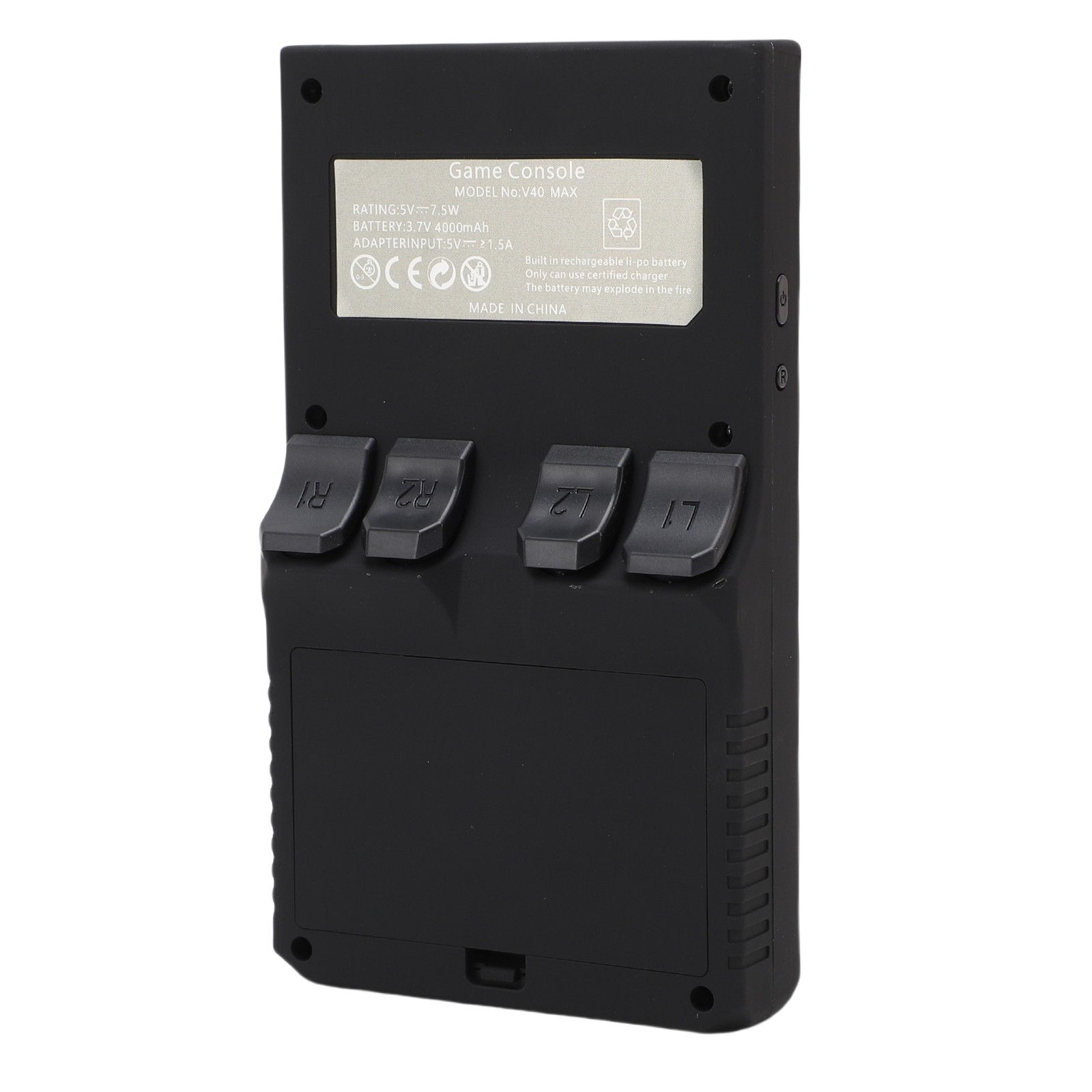 4 Inch Handheld Game Console Portable Retro Gaming Console For Open S YEDM