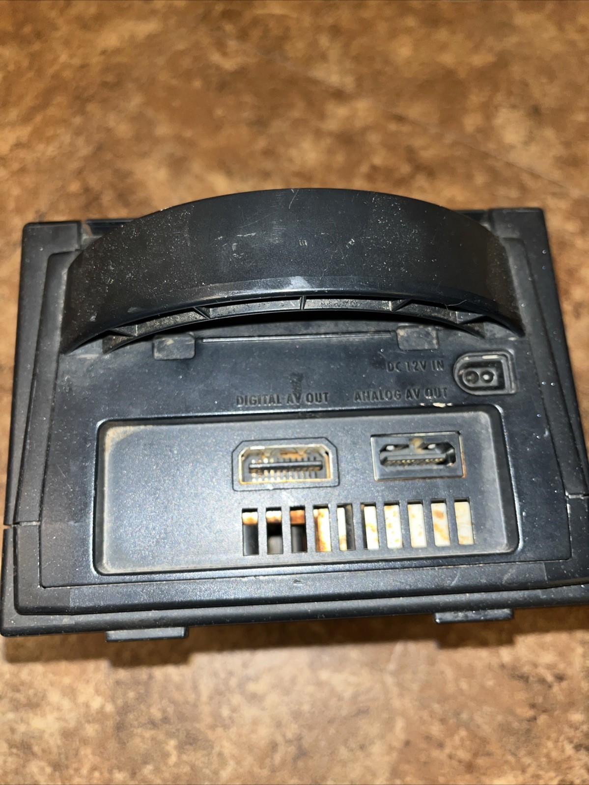 Nintendo GameCube Black Console For *PARTS ONLY* Untested Console Only