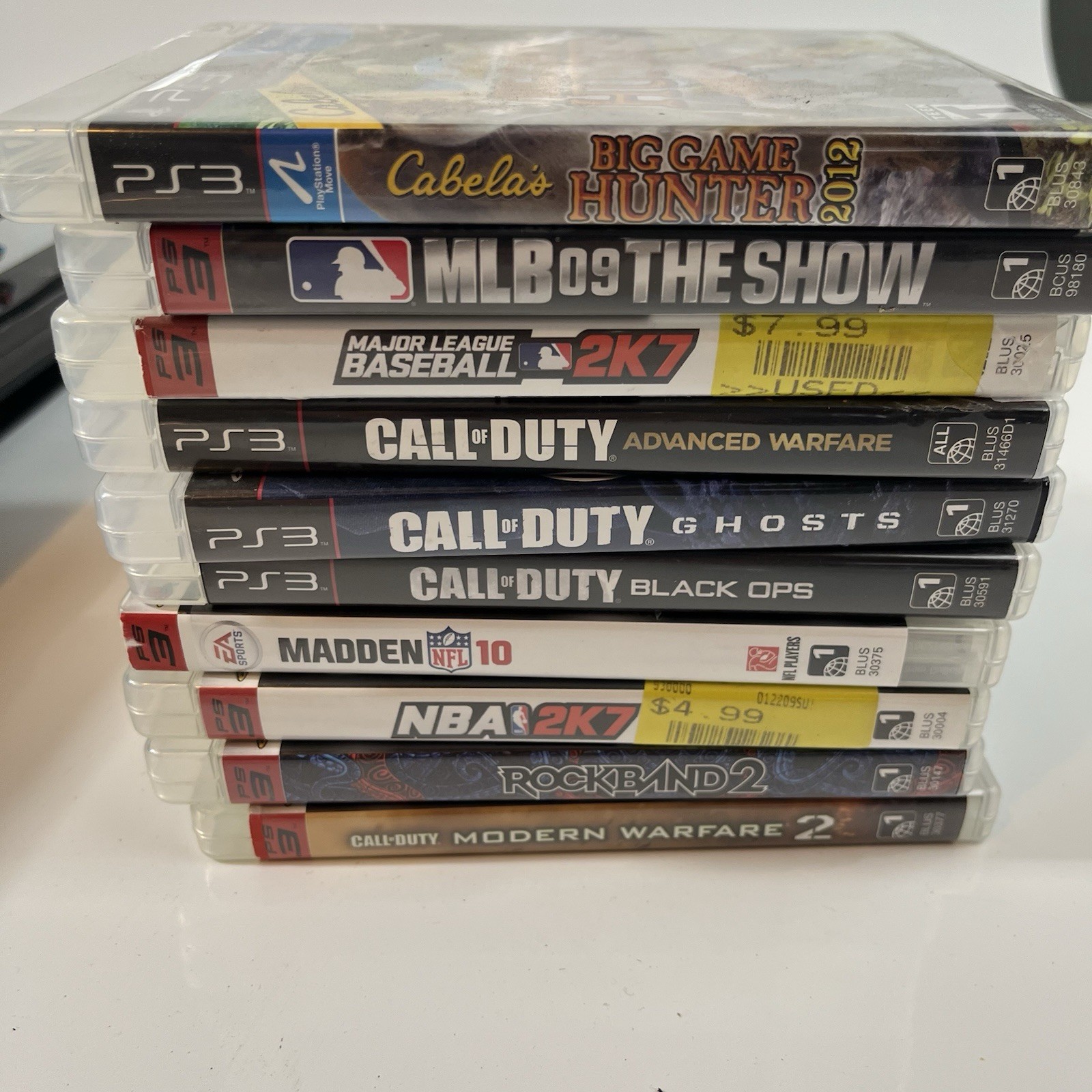 PlayStation 3 CECHA01 Backwards Compatible With Controller With Games Lot PS3