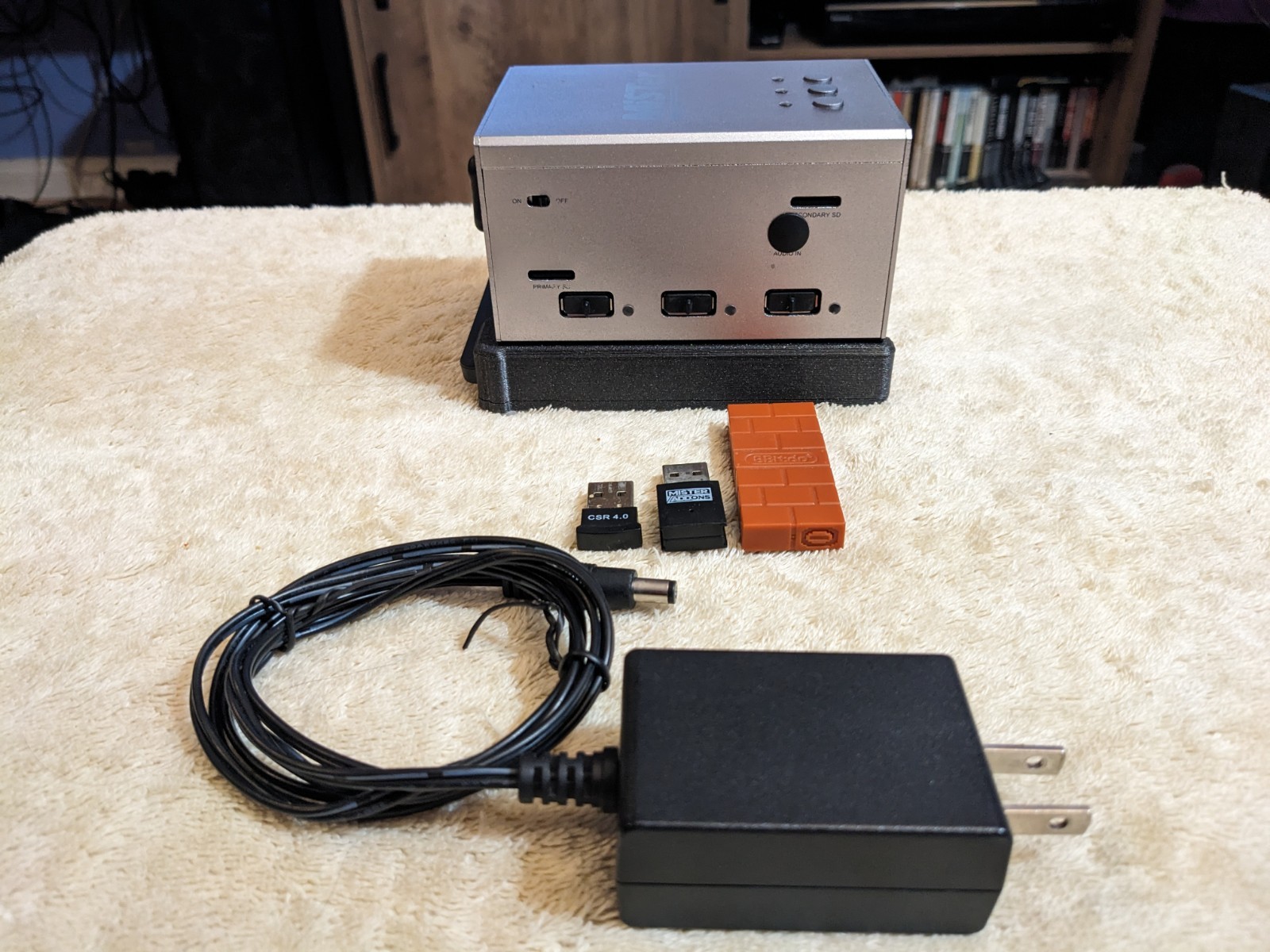 MiSTer FPGA 128GB RAM RTC LOADED 750GB HDD Mister Addons Aluminum Case LOT